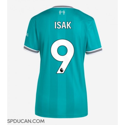 Zenski Nogometni Dres Liverpool Alexander Isak #9 Rezervni 2025-26 Kratak Rukav Zenski Nogometni Dres Liverpool Alexander Isak #9 Rezervni 2025-26 Kratak Rukav